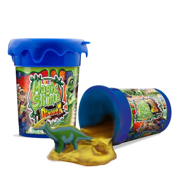CRAZE Magic Slime Dino mit Sammelfigur