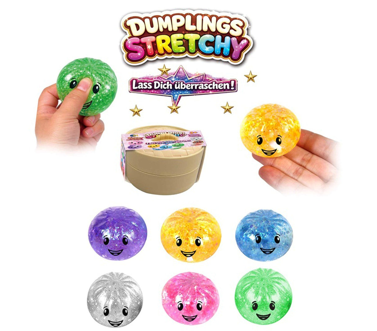 Dumpling Stretchy assortiert