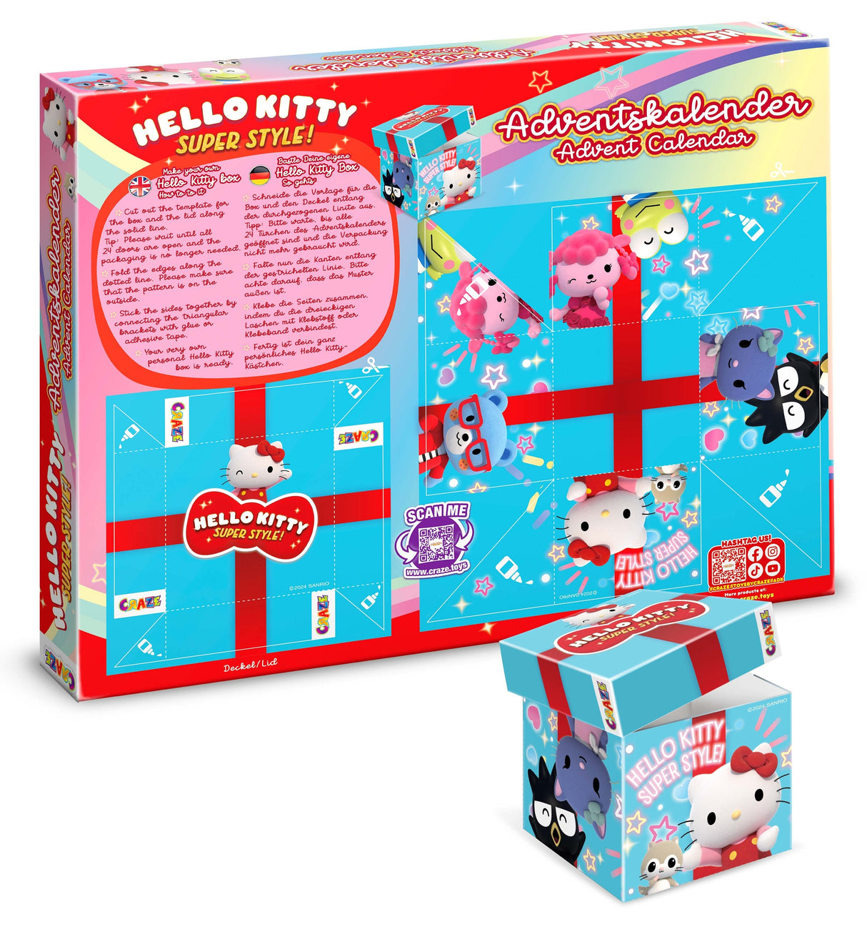 CRAZE Adventskalender Hello Kitty