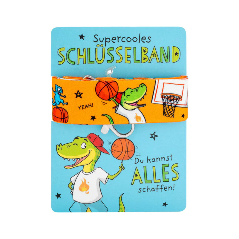 Schlüsselband Dino