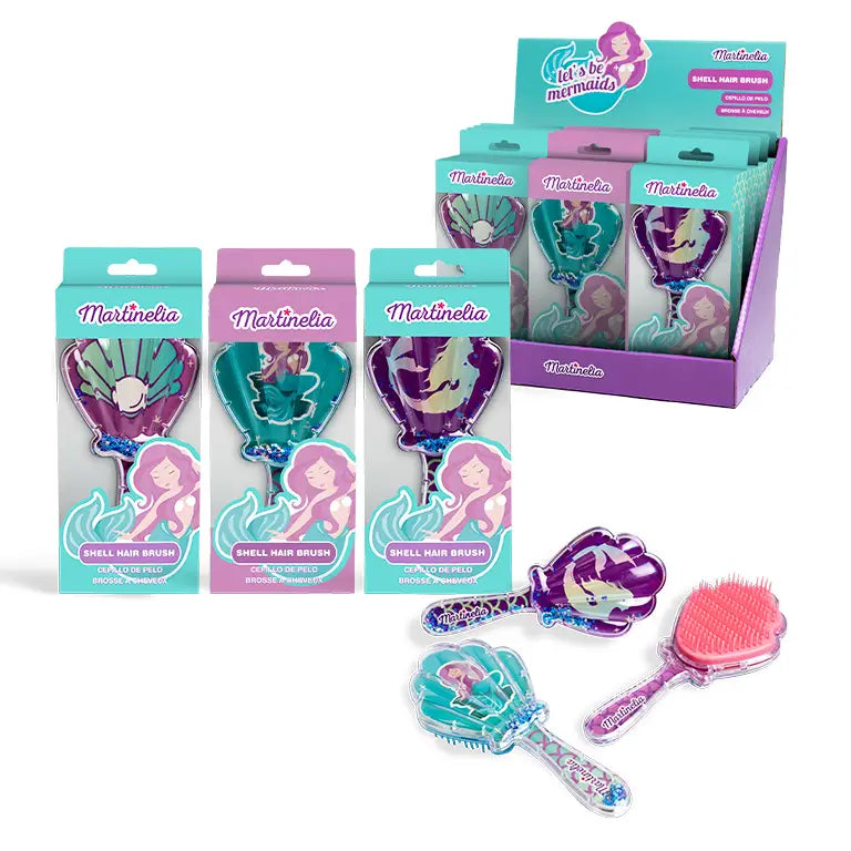 Martinelia Mermaid Shell Haarbürste