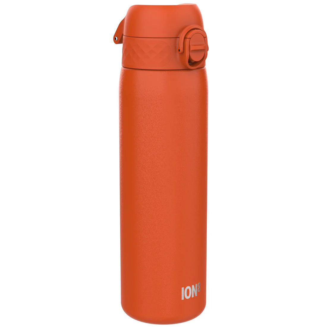 Edelstahl Trinkflasche Ion8 500ml Dunkelorange