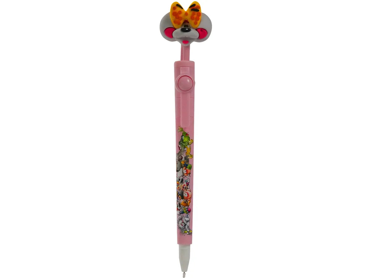 Diddl Kugelschreiber mit Figurfidget Diddlina Rosa