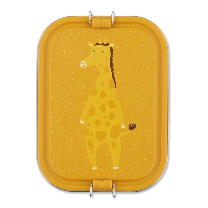 Edelstahl Znünibox mit Unterteilung Trixie Giraffe