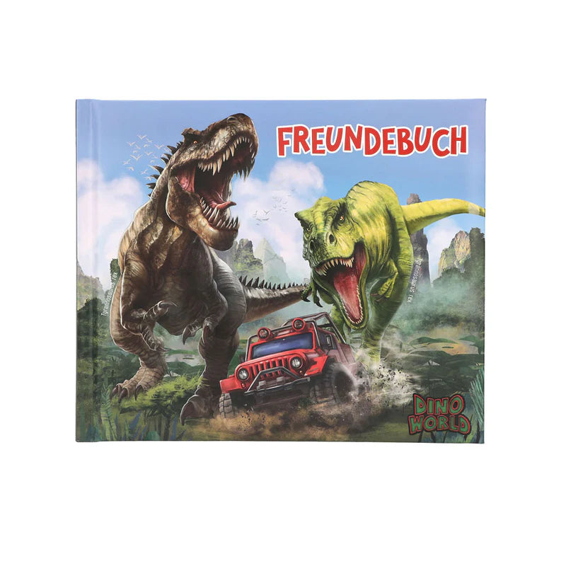 Freundebuch für Kinder Dinoworld