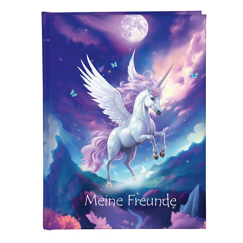 Freundebuch für Kinder - Pegasus
