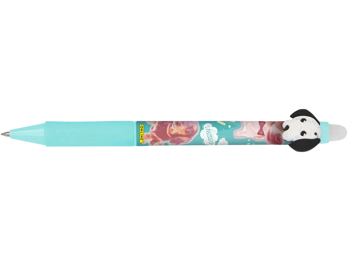 Gelschreiber radierbar Hund mint