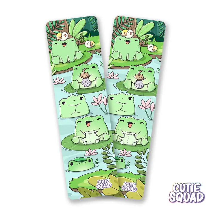 Lesezeichen Kawaii Froschteich