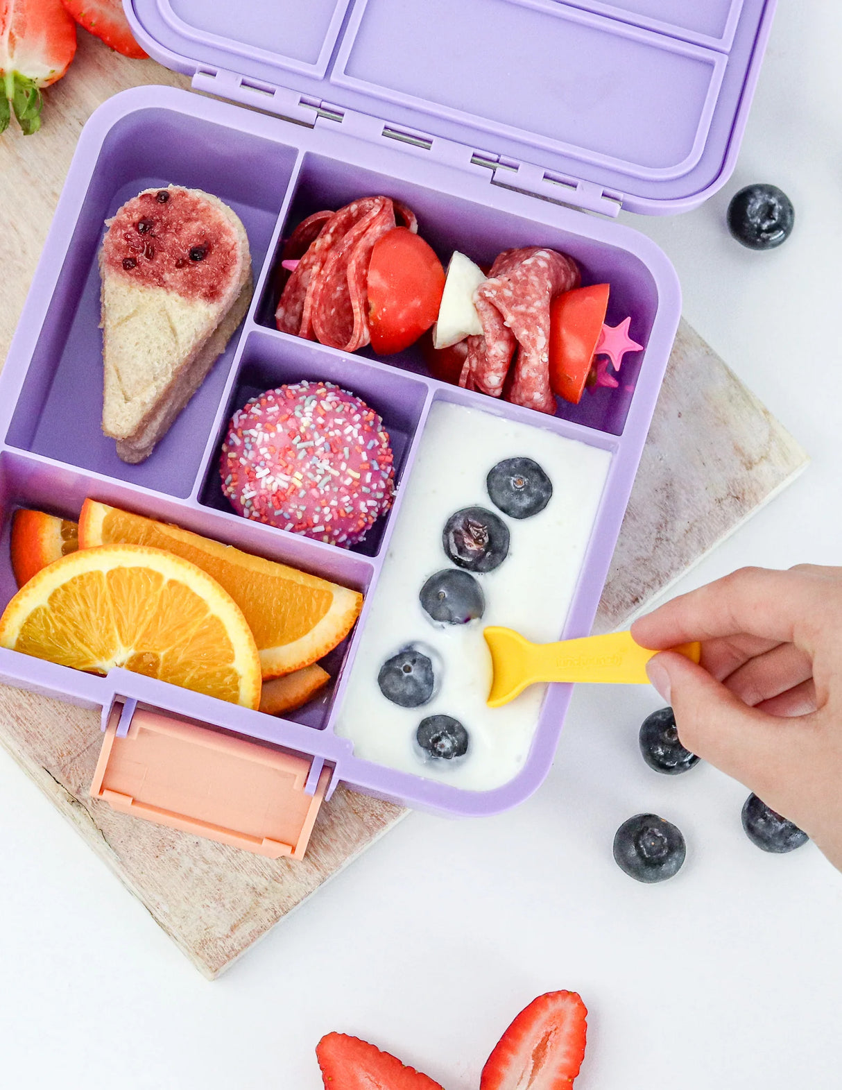 Mini Besteck Lunch Punch 6er Set Brights