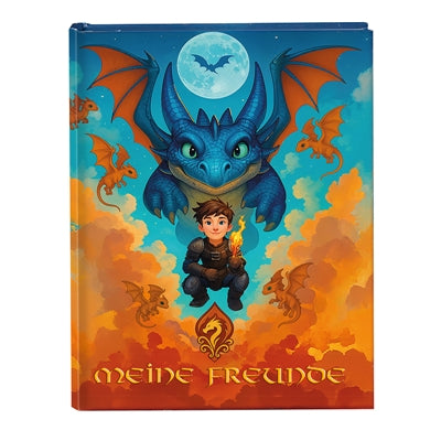 Freundebuch für Kinder Dragon