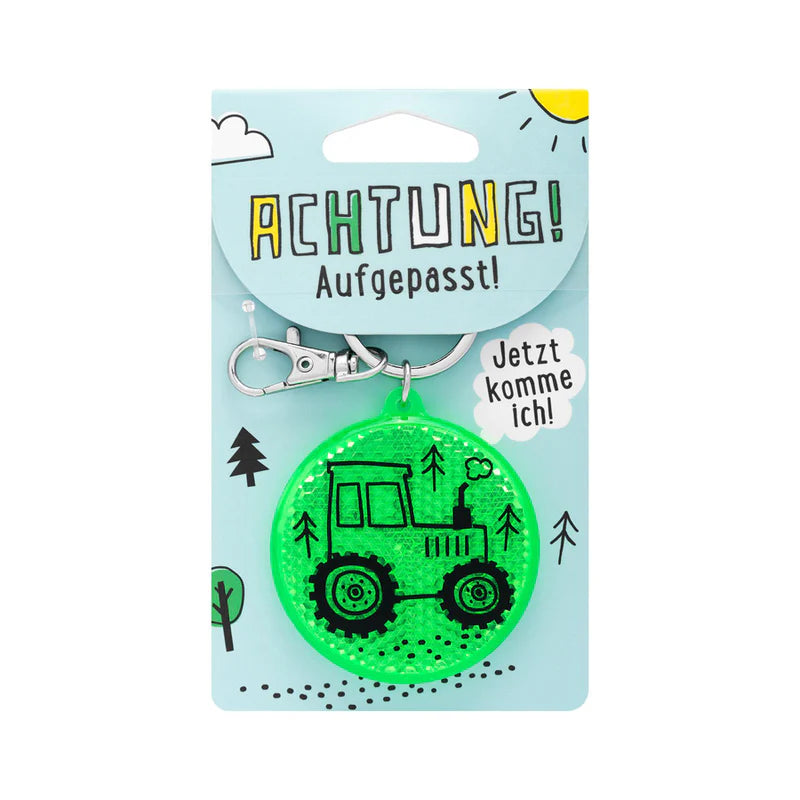 Reflektoranhänger Rund Traktor