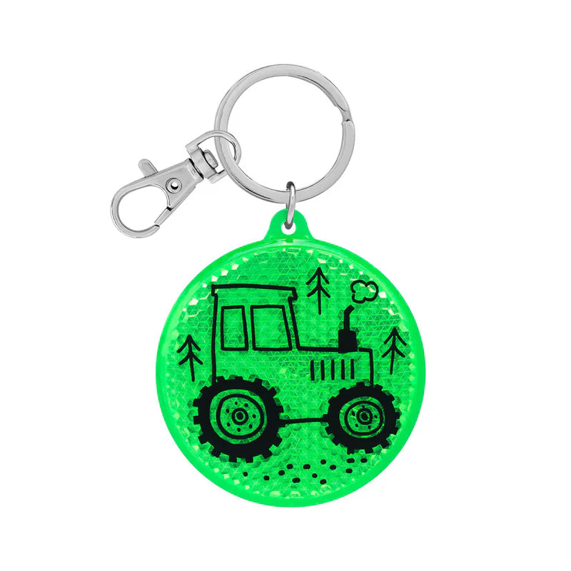 Reflektoranhänger Rund Traktor