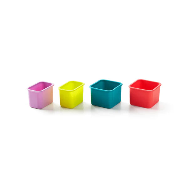 Silikonformen PlanetBox Pastell 4 Stück