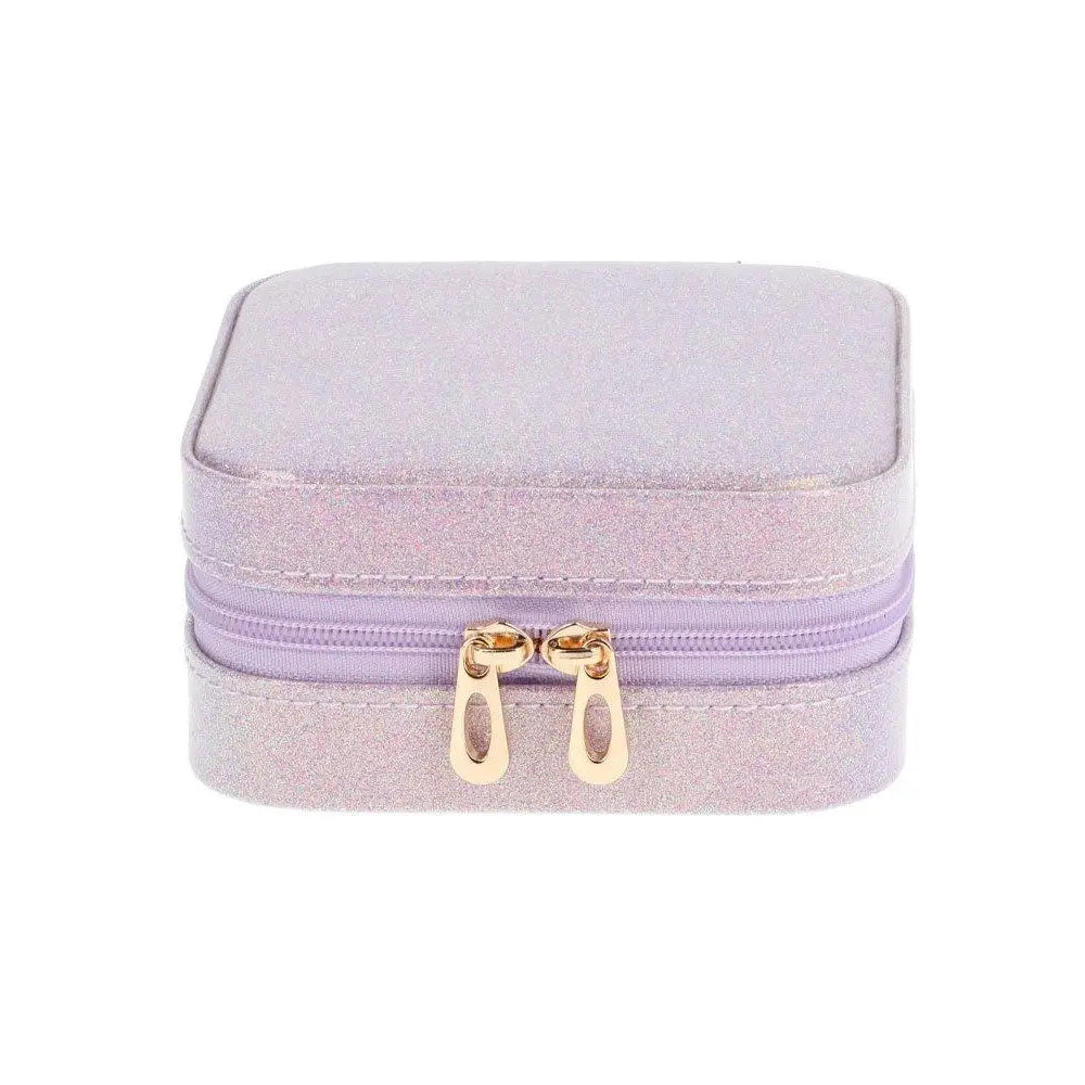 Schmuckbox Glitzer Flieder