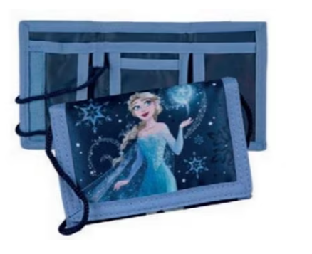 Kinder Portemonnaie Frozen Blau