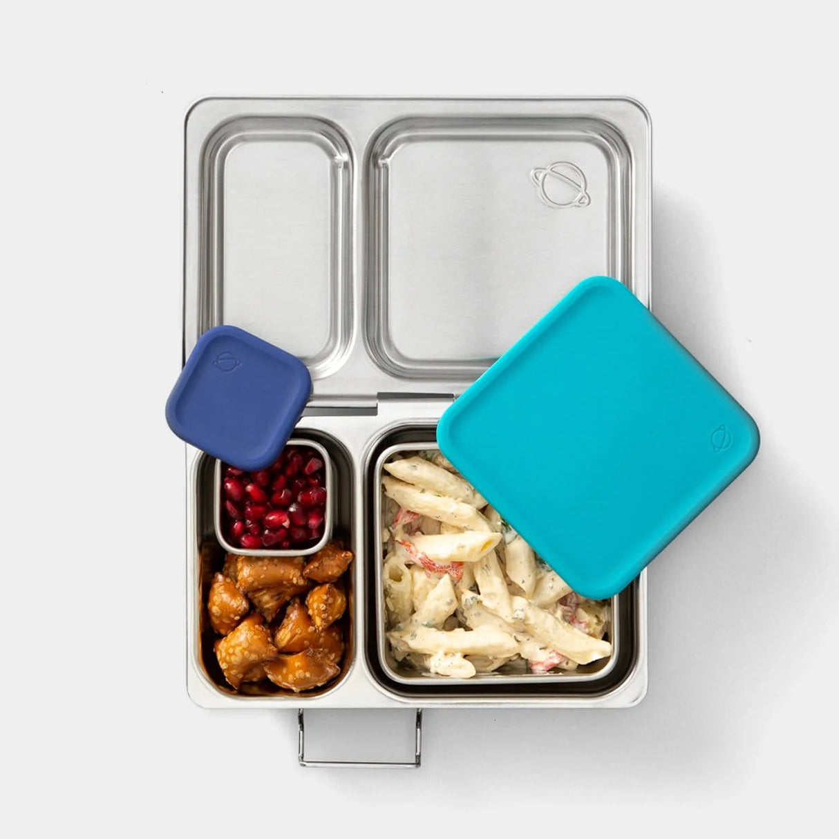 Edelstahlbehälter PlanetBox Shuttle und Launch Little Dipper Cloudy