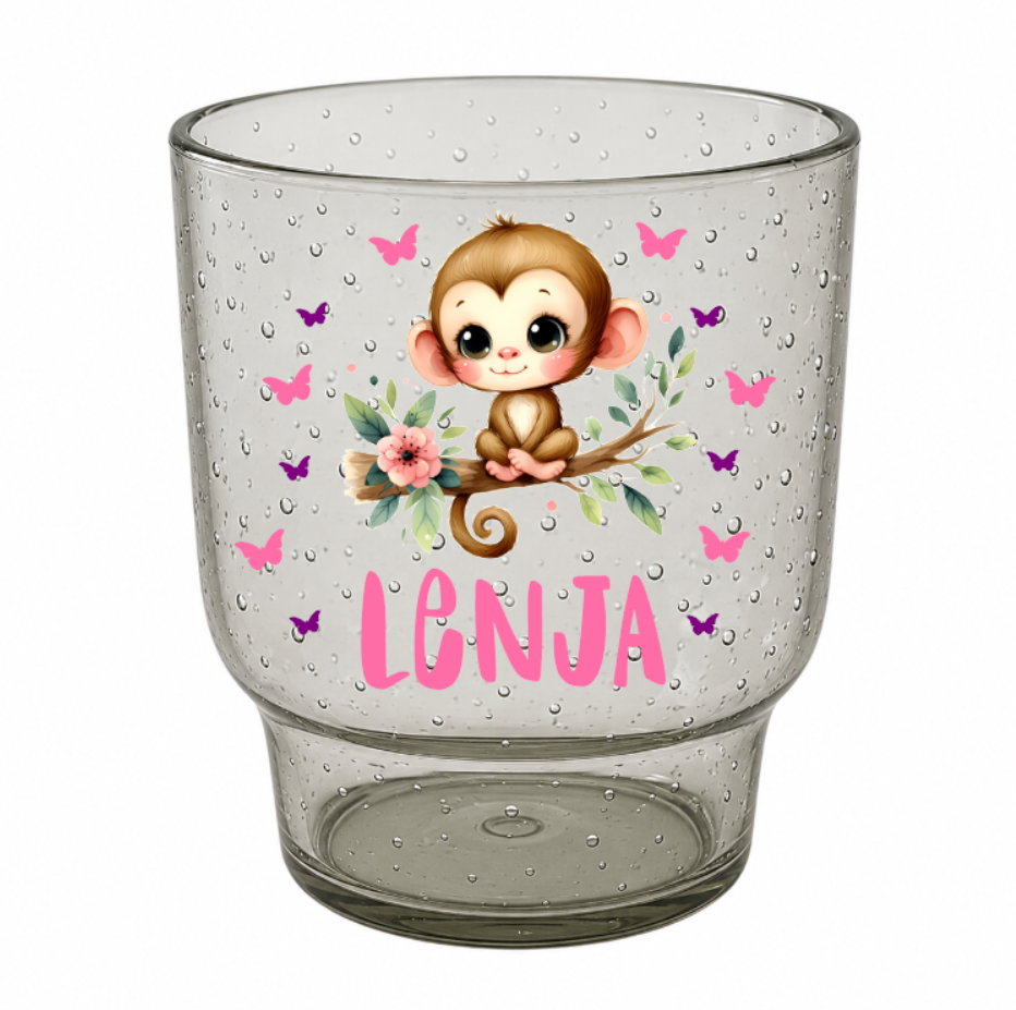 Zahnputz Trinkbecher Bubble Grau