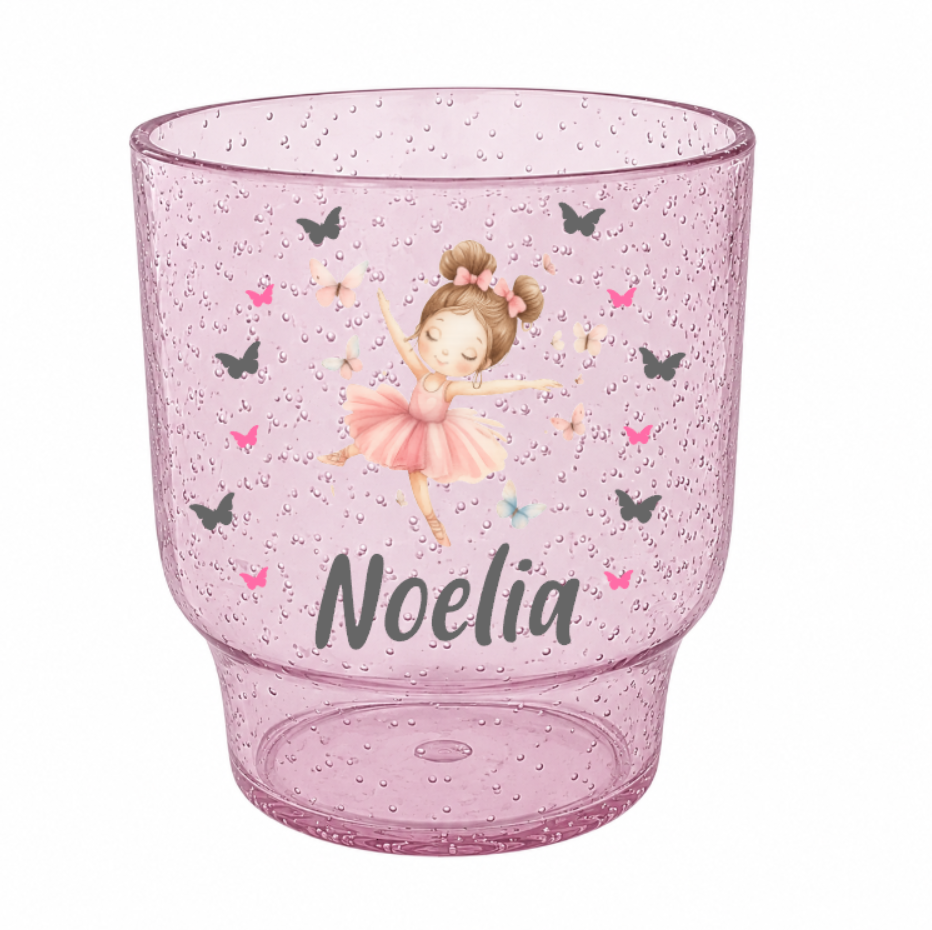 Zahnputz Trinkbecher Bubble Rosa