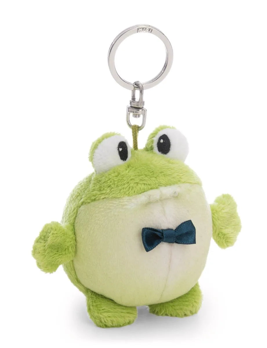 Schlüsselanhänger Plüsch Frosch mit Krawatte