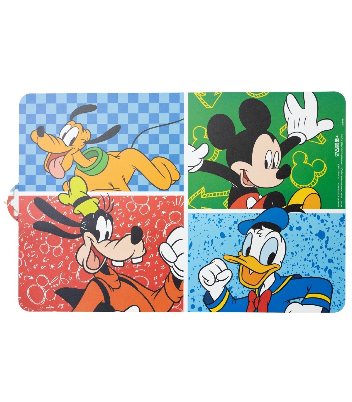 Kinder Tischset Comic Disney Freunde
