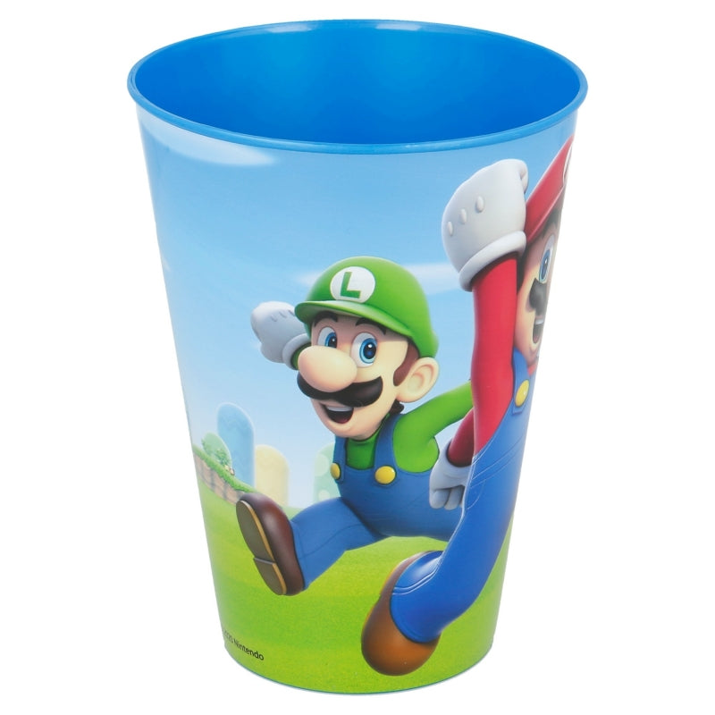 Comic Zahnputz Trinkbecher Super Mario
