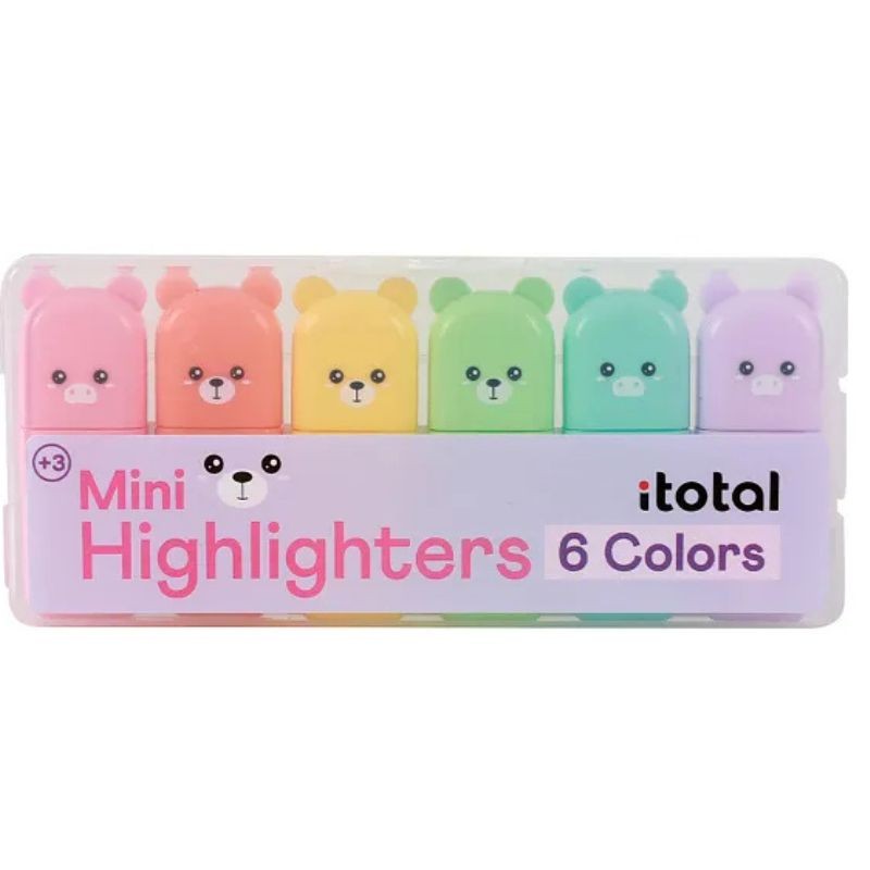 Textmarker Tiere assortiert