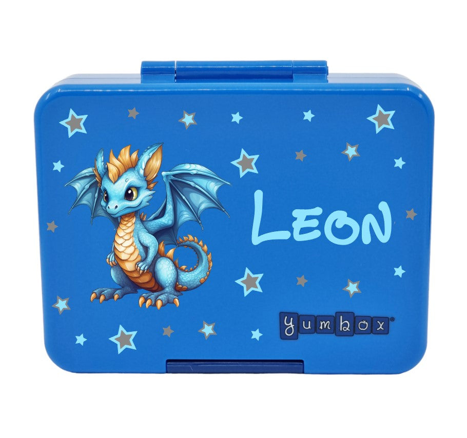 Znünibox Yumbox Mini Snack Surf Blue Dinosaurier