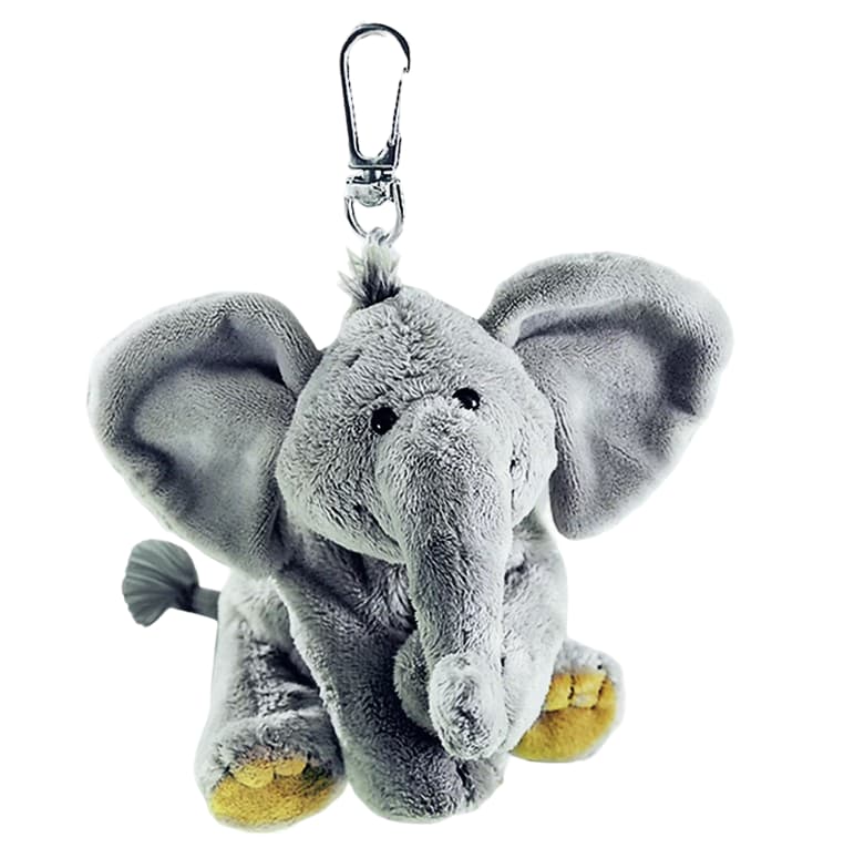 Schlüsselanhänger Plüsch Elefant