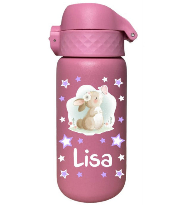 Kinder Thermosflasche Ion8 350ml Rosa