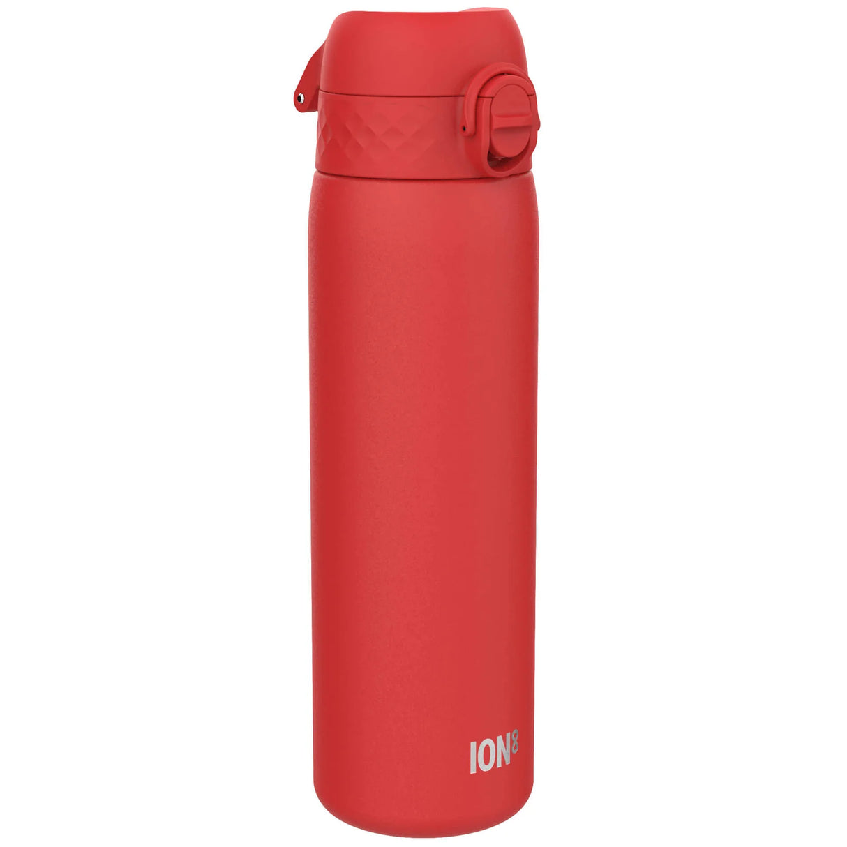 Edelstahl Trinkflasche Ion8 500ml Rot