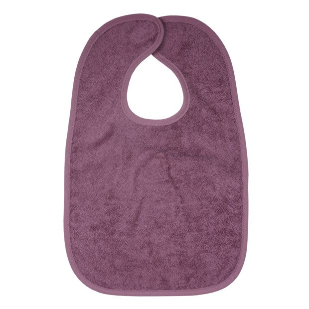 Lätzli mit Klettverschluss Mauve
