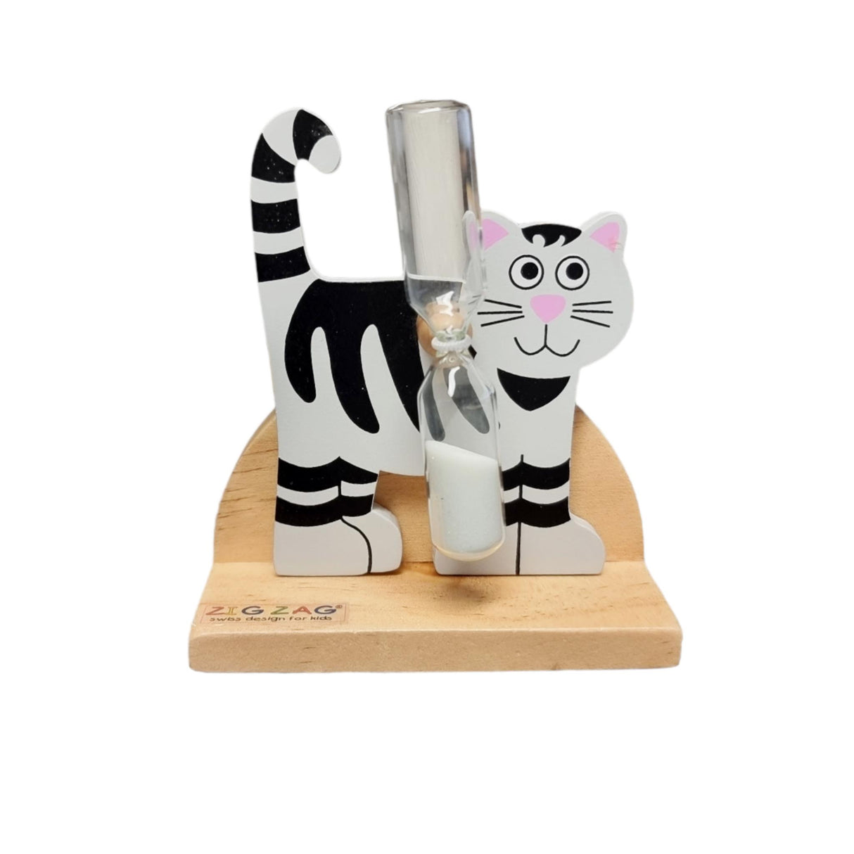 Sanduhr zum Zähneputzen Katze