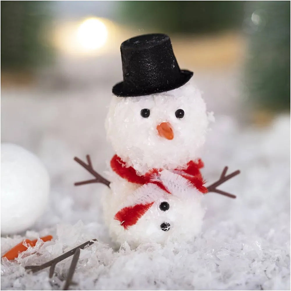 Wichtelzubehör Bastelset Schneemann