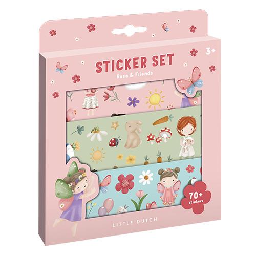 Little Dutch Stickerset Rosa & Friends