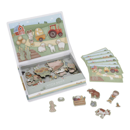 Little Dutch Magnetpuzzle Little Farm
