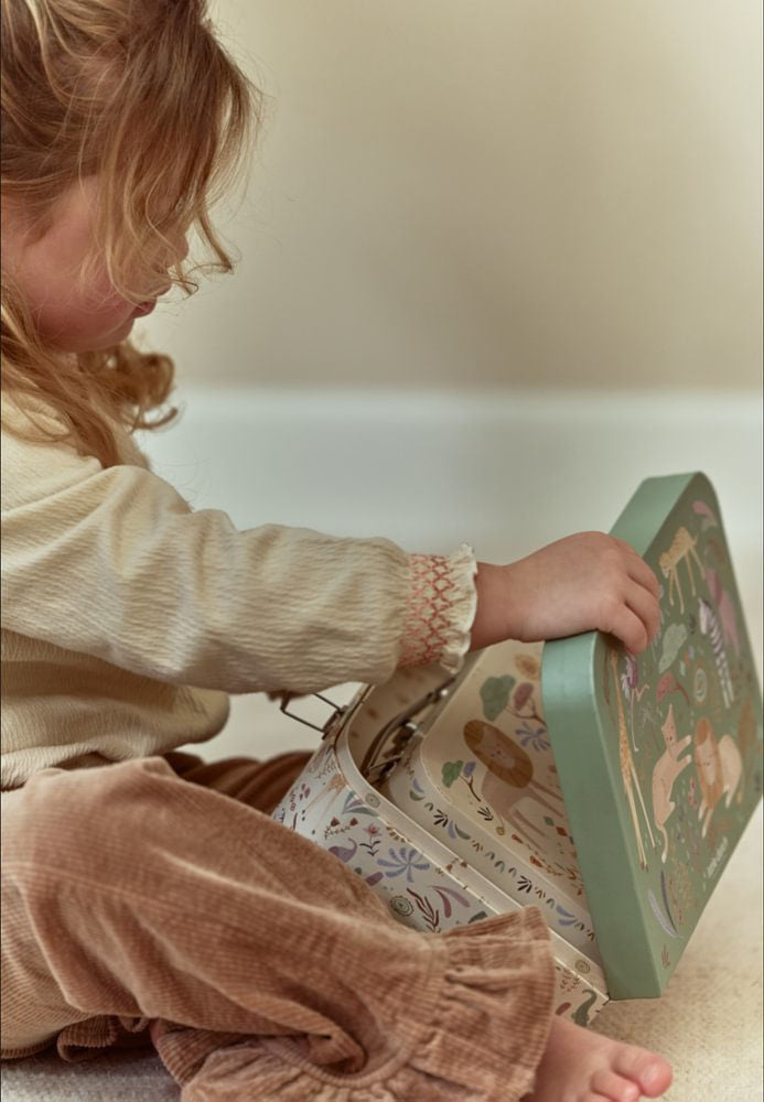Spielkoffer Set Little Dutch Safari Friends