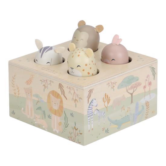 Little Dutch Pop-up Toy Safari Friends