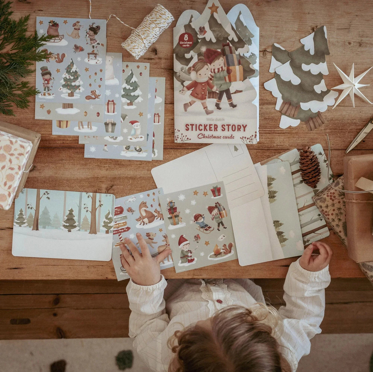 Little Dutch Stickerbuch Weihnachten