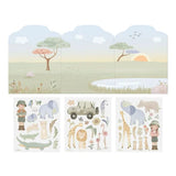 Little Dutch Stickerbuch Safari Friends