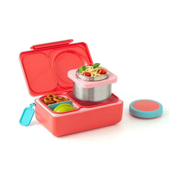 Thermo Lunchbox OmieBox UP Rot