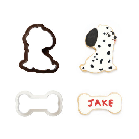 Ausstechformen Set Decora Hund mit Knochen