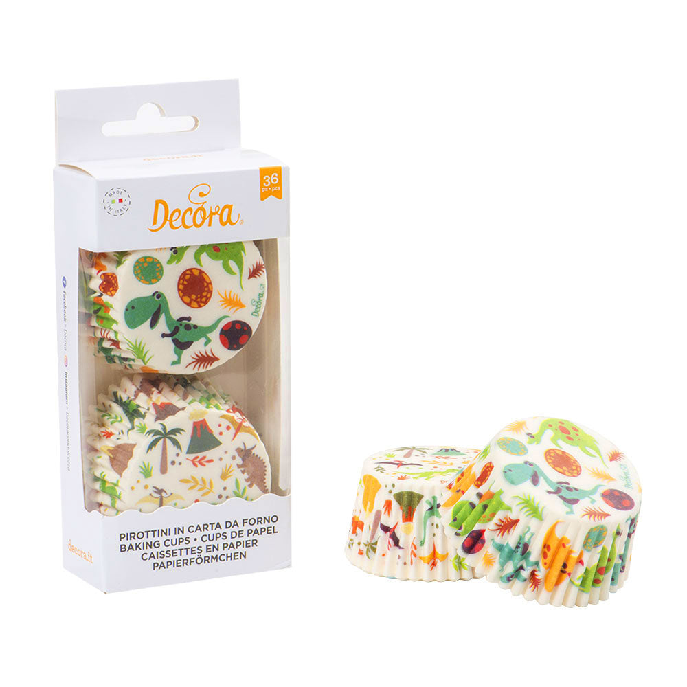 Muffinförmchen Decora Dinoworld