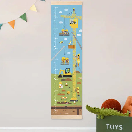 Messlatte für Kinder Baustelle