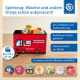 Erinnerungsbox, Spielbox & Sitzbank Feuerwehr
