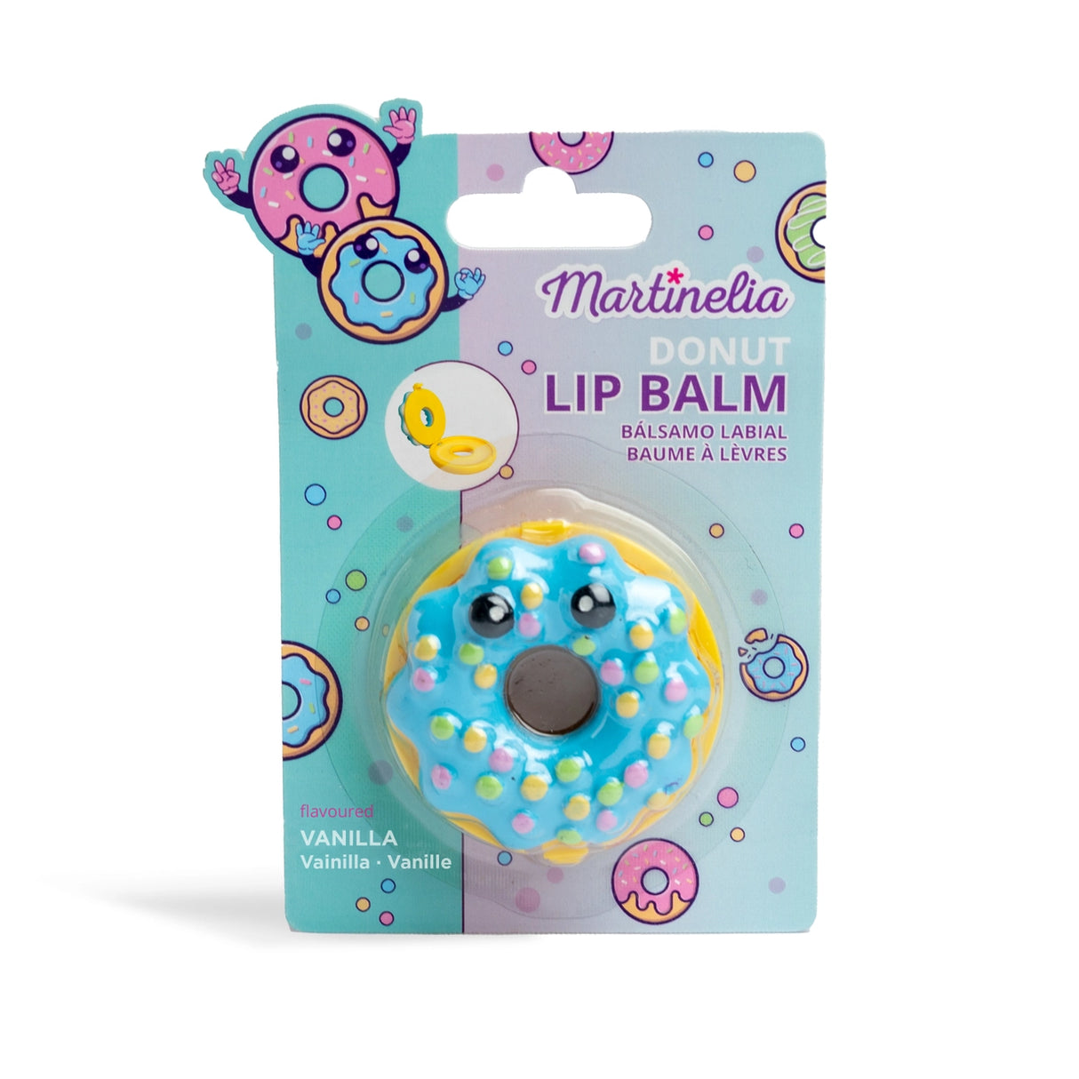 Lippenbalsam & Schlüsselanhänger Martinelia Blau