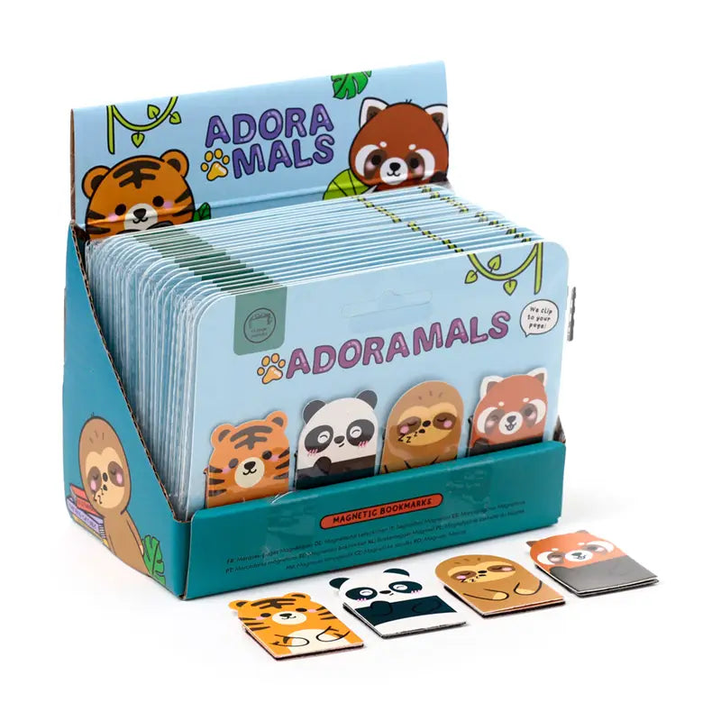 Lesezeichen Set mit Magnet Tierfreunde