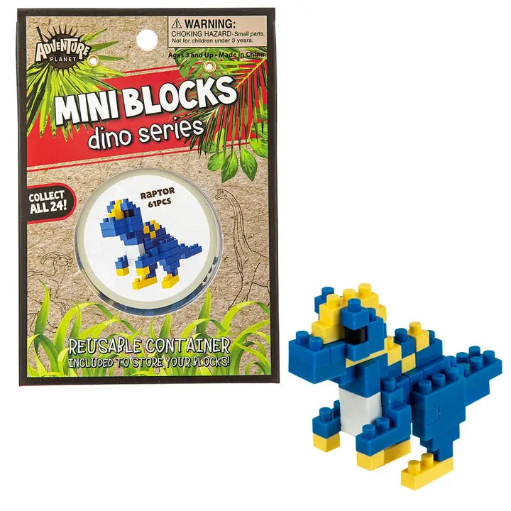 Mini Blocks Bausteine Set Raptor