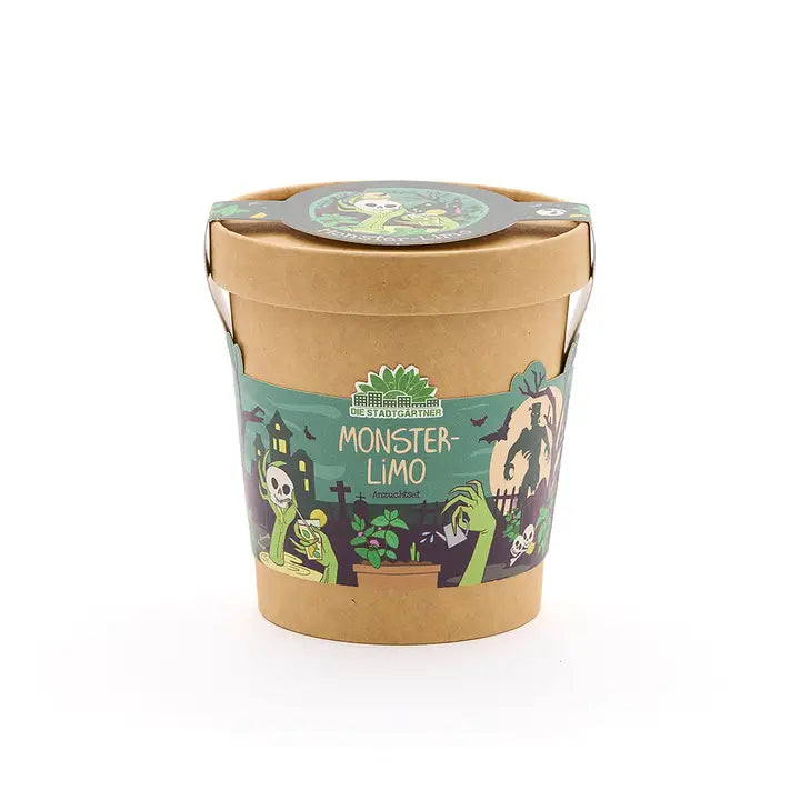 Blumenbecher Halloween Monsterlimo
