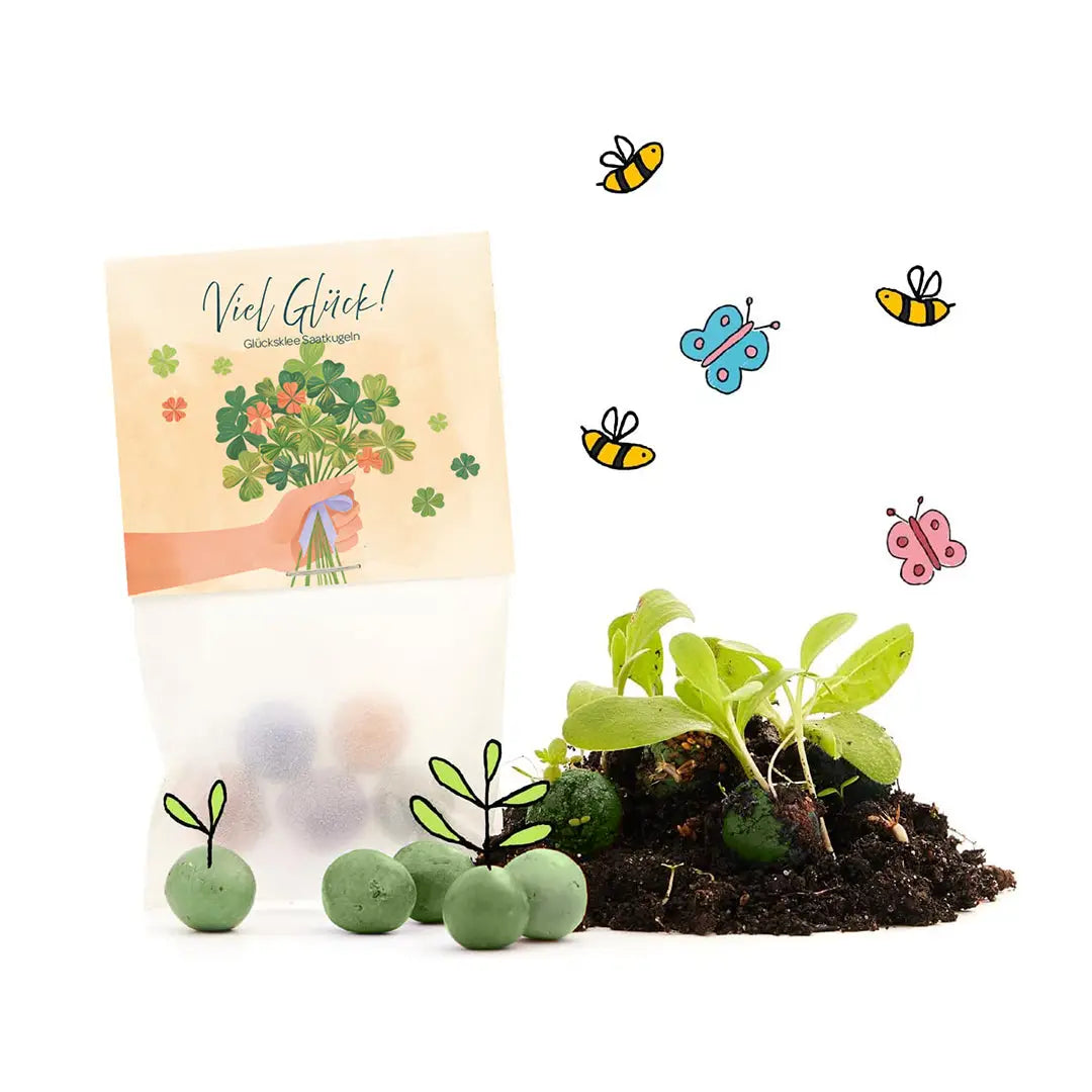 Blumenmurmel Viel Glück
