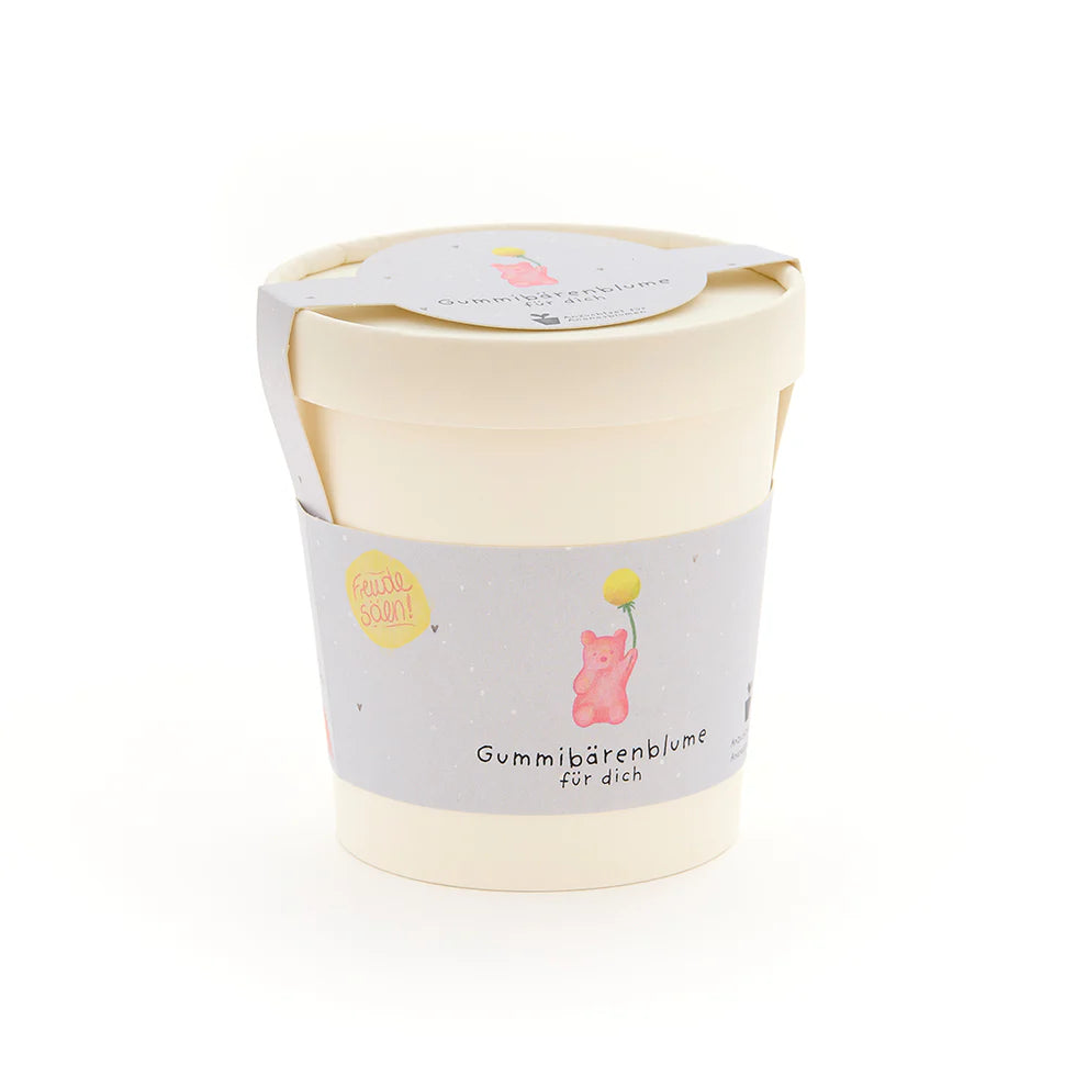Blumenbecher Gummibärenblume für Dich